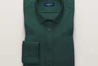 Green dress shirt women