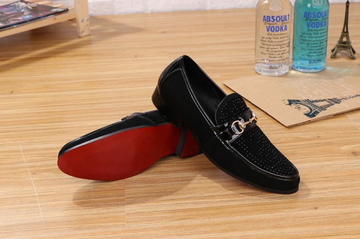 Red bottoms men dress shoes