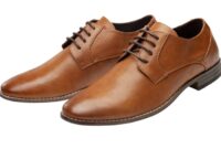 Tan brown mens dress shoes