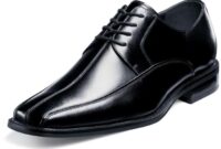 Mens size 6 black dress shoes