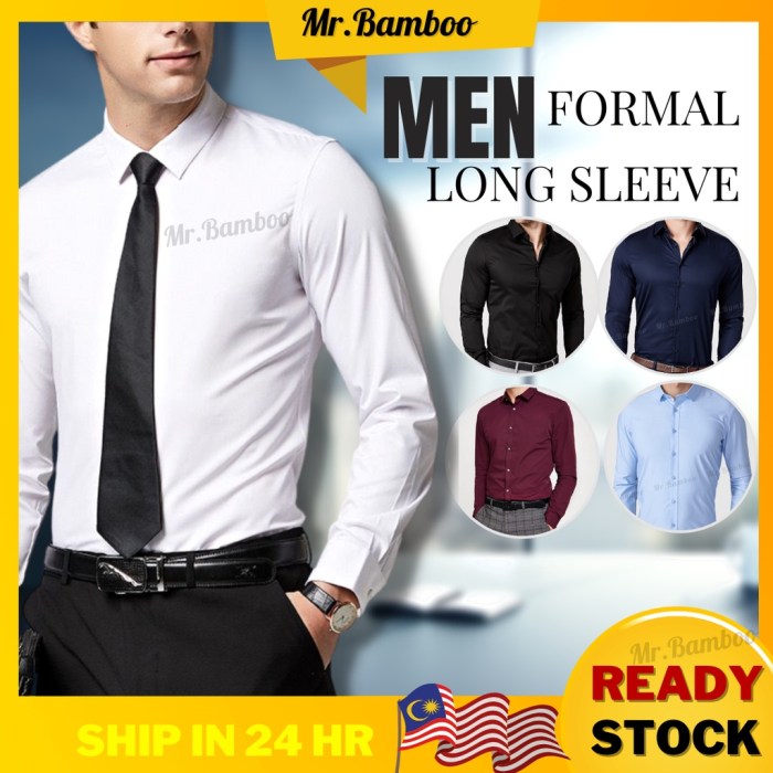 Men's dress shirt slim fit