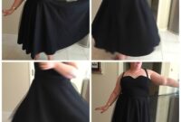 How to sew a 50s style formal dress