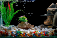 How to make fish tank decoration