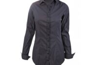 Women's black dress shirt near me