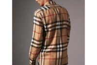 Burberry dress shirt men