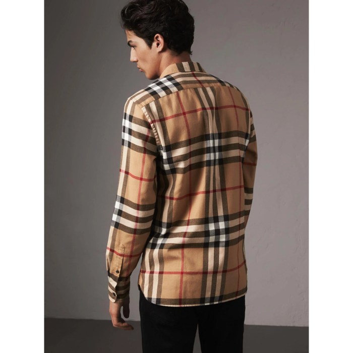 Burberry dress shirt men