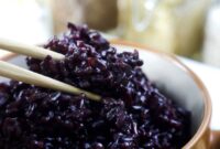 How to cook black rice chinese style