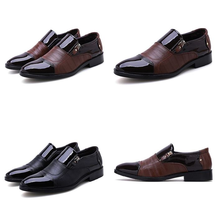 Mens business dress shoes